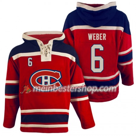 Montreal Canadiens Shea Weber 6 Rot Sawyer Hooded Sweatshirt - Herren